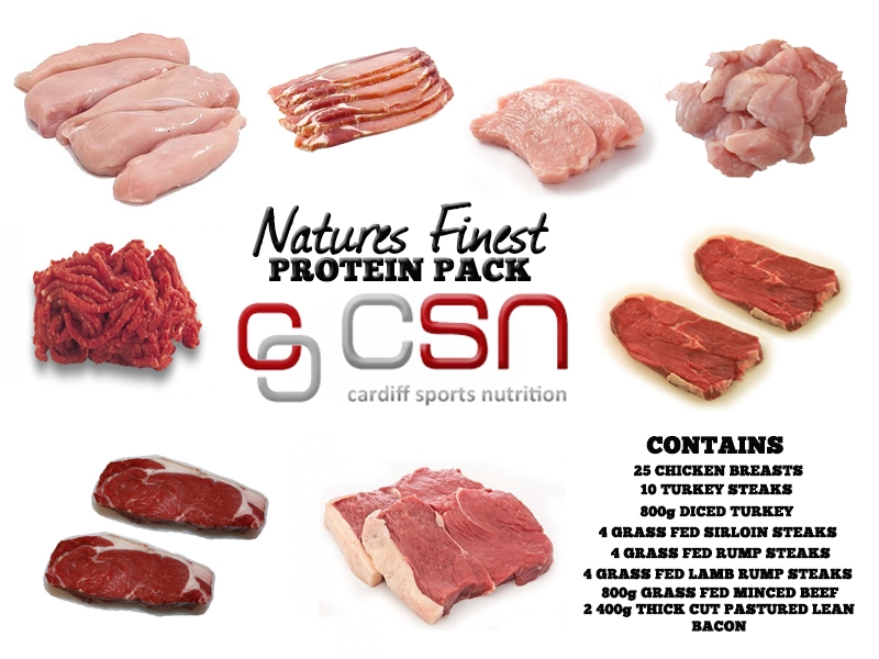 Natures Finest Protein Meat Pack Powered By Csn Paleo Nutrition Wales